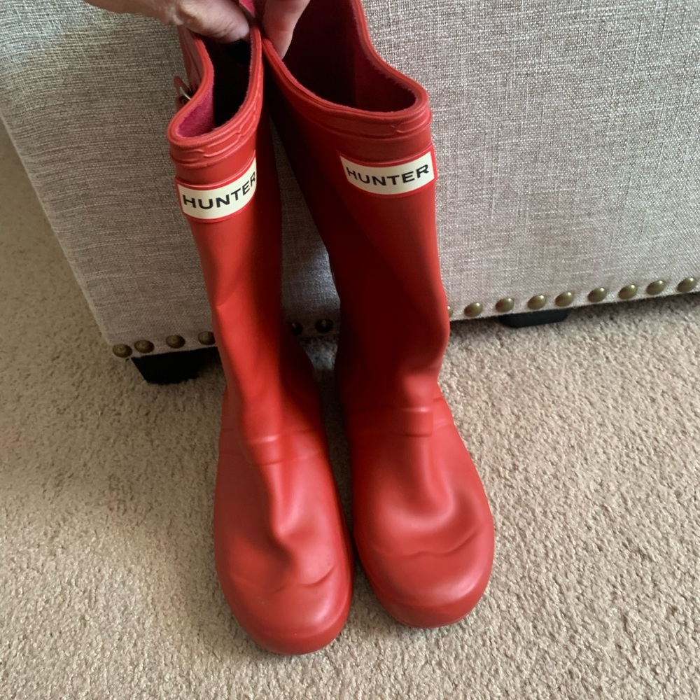 Hunter rain boots (kids size 1)  EU 33